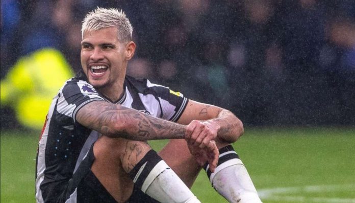 Bruno Guimaraes pemain Newcastle United Bruno Guimaraes pemain Newcastle United