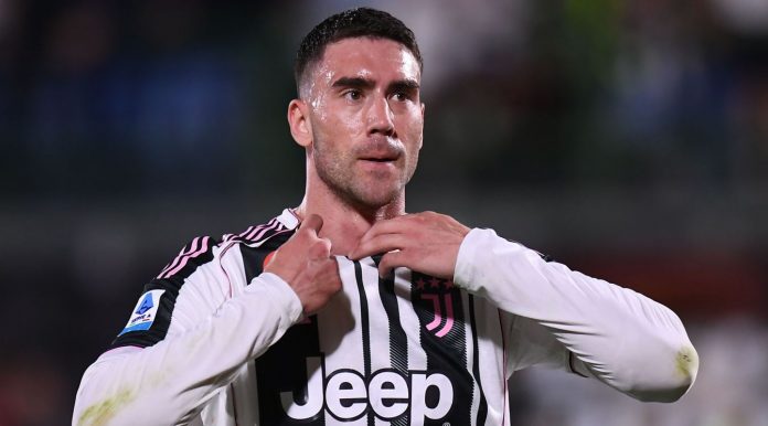 Dusan Vlahovic striker Juventus Dusan Vlahovic striker Juventus
