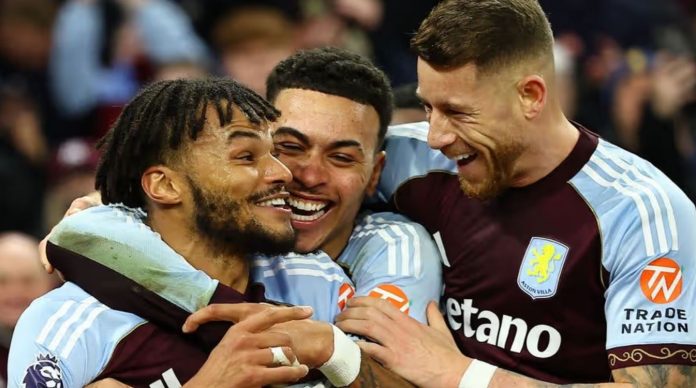 Hasil Aston Villa vs Brighton skor 1-0