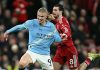 Hasil Liverpool vs Manchester City