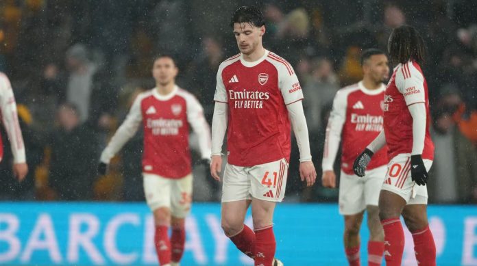 Hasil Wolves vs Arsenal skor 2-2