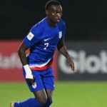 Incaran Bayern Munchen Nimfasa Berchimas dalam aksinya di lapangan