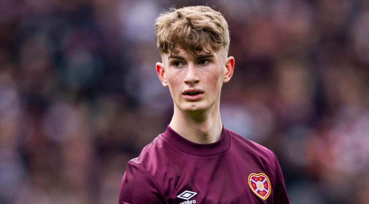 James Wilson pemain Hearts di Liga Skotlandia