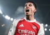 Kai Havertz pemain Arsenal