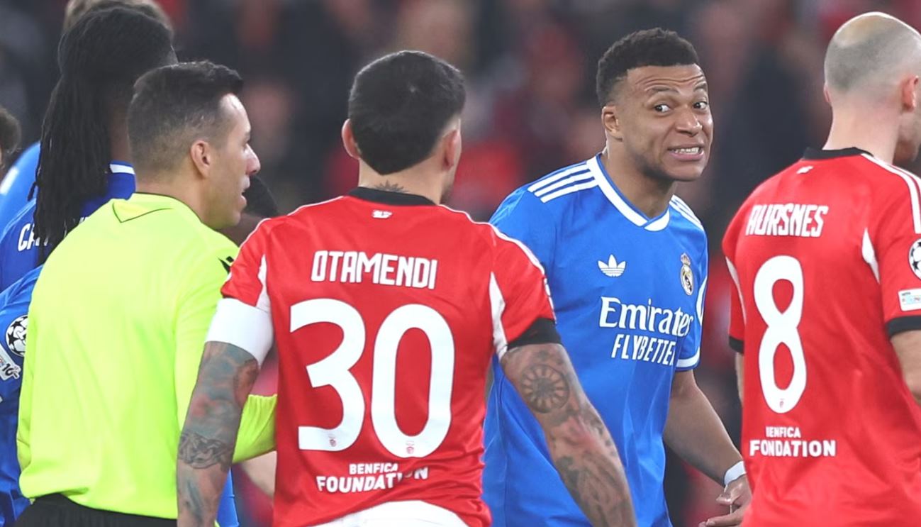 Mbappe Angkat Bicara soal Insiden Vinicius dan Pemain Benfica di Liga Champions, ia dengan apa yang dikatakan oleh Prestianni