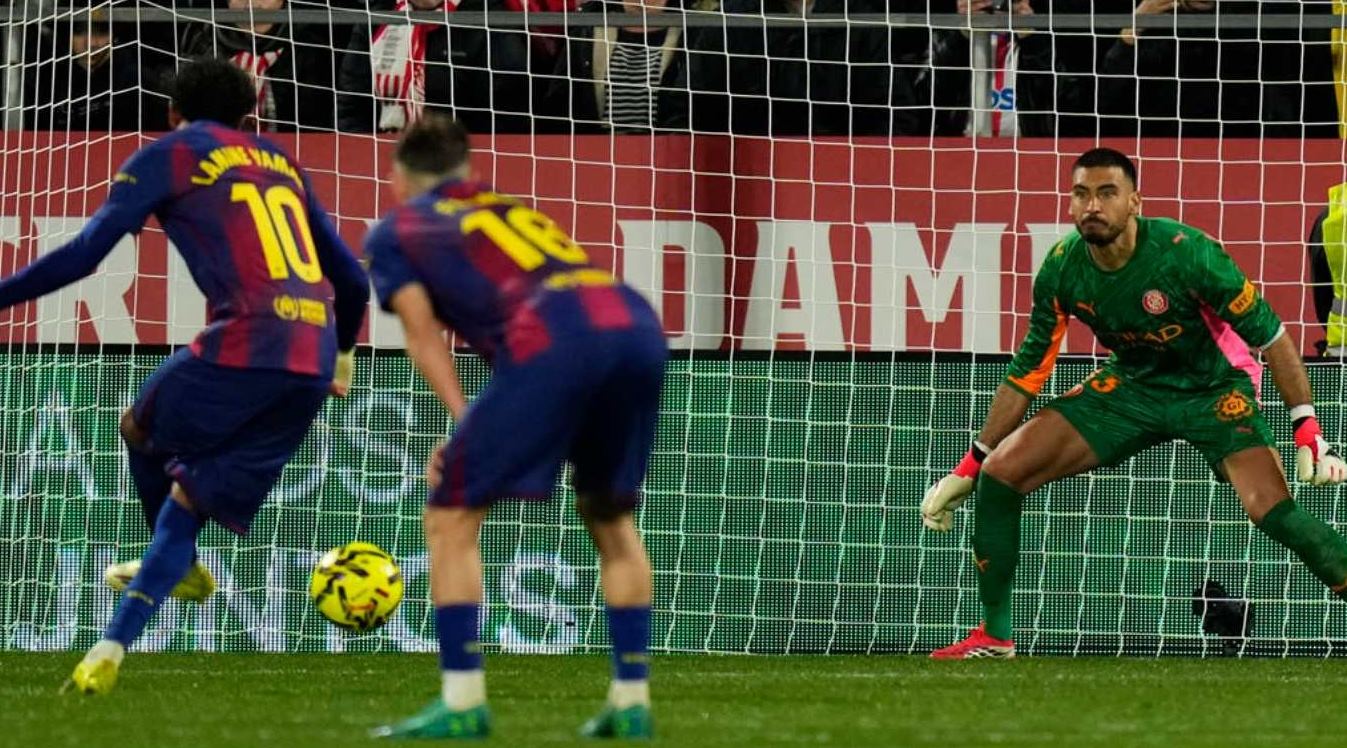 Lamin Yamal gagal penalti