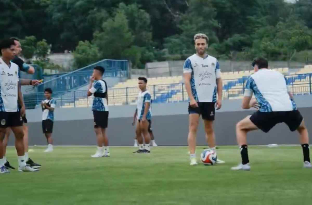 Latihan PSIM Yogyakarta Jelang Bertemu Persik Kediri di Pekan ke-21