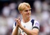 Lucas Bergvall pemain Tottenham Hotspur