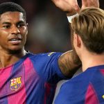 Marcus Rashford dan Frankie De Jong pemain Barcelona