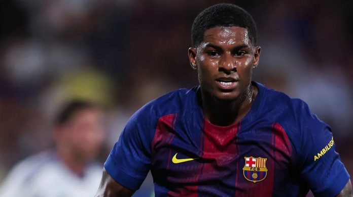 Marcus Rashford pemain Barcelona Marcus Rashford pemain Barcelona