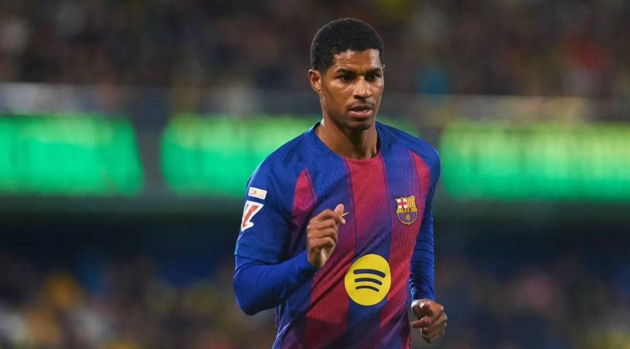 Marcus Rashford pemain Barcelona