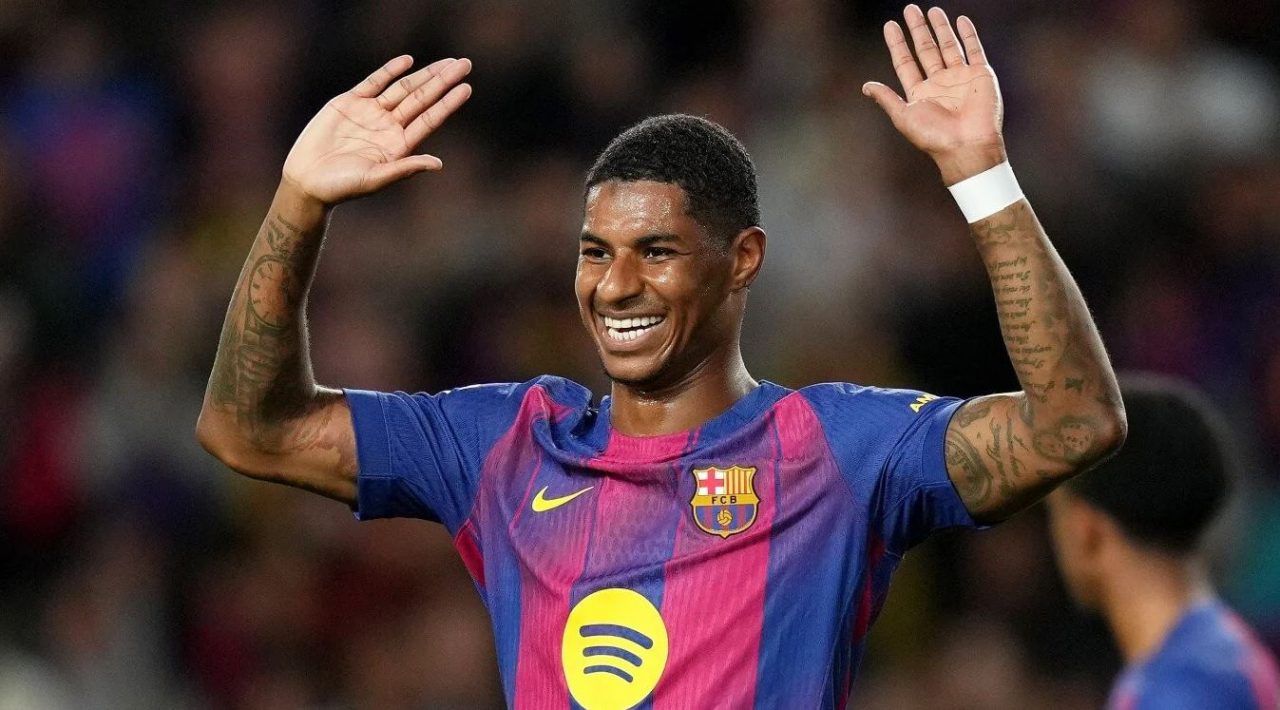 Marcus Rashford resmi permanan di Barcelona