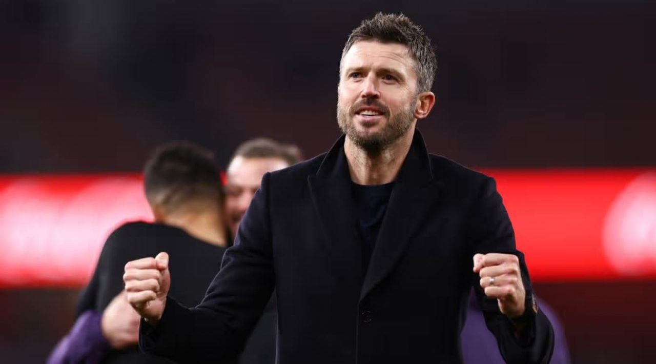 Michael Carrick pelatih Manchester United