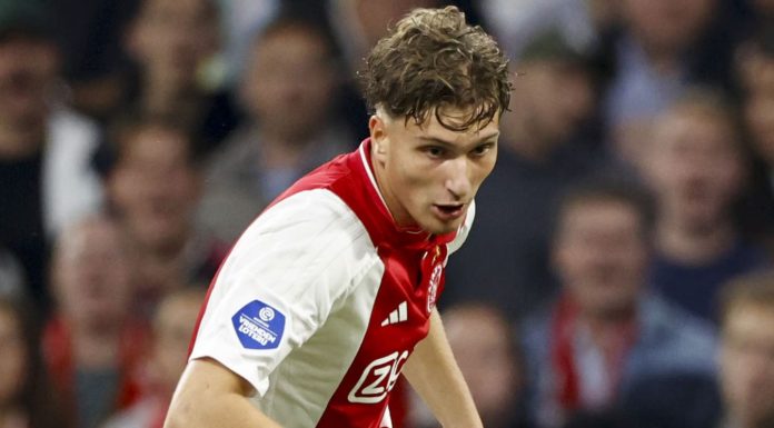 Mika Godts winger Ajax Amsterdam Mika Godts winger Ajax Amsterdam