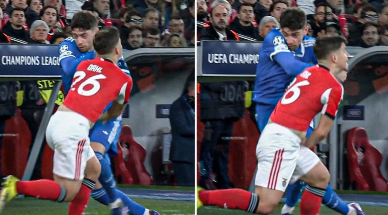 Momen insiden Federico Valverde dan Dahl