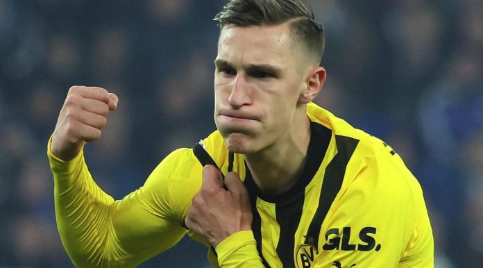 Nico Schlotterbeck pemain Borussia Dortmund Nico Schlotterbeck pemain Borussia Dortmund