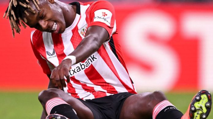 Nico Williams pemain Athletic Bilbao Nico Williams pemain Athletic Bilbao