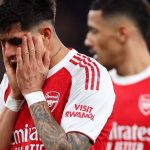 Analisa: Arsenal dan Bayang-Bayang Terpeleset di Akhir Musim, Bakal Terulang Lagi? Peluang juara Arsenal di Liga Inggris terancam