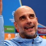 Pep Guardiola pelatih Manchester City