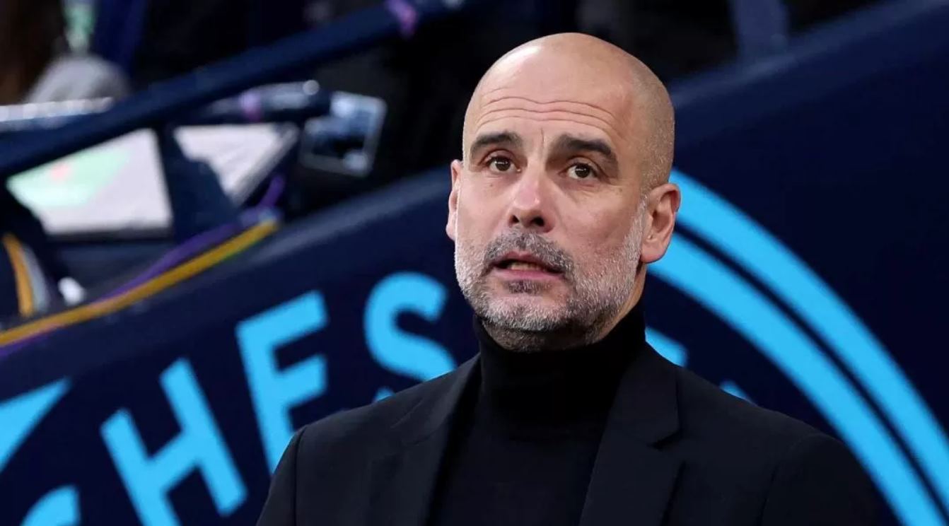 Pep Guardiola pelatih Manchester City