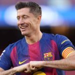 Flick Rotasi Barcelona, Lewandowski Jadi Starter Kontra Granotes Robert Lewandowski usai mencetak gol untuk Barcelona