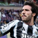 Sandro Tonali pemain Newcastle United