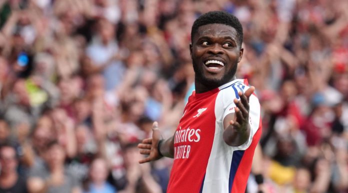 Thomas Partey mantan pemain Arsenal Thomas Partey mantan pemain Arsenal