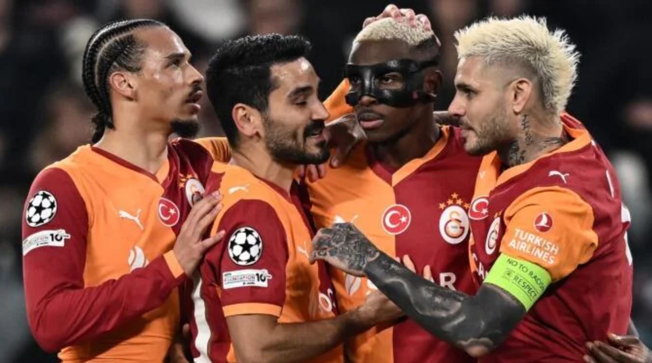 Victor Osimhen usai mencetak gol bagi Galatasaray ke gawang Juventus di leg kedua playoff Liga Champions 2026 Victor Osimhen usai mencetak gol bagi Galatasaray ke gawang Juventus di leg kedua playoff Liga Champions 2026