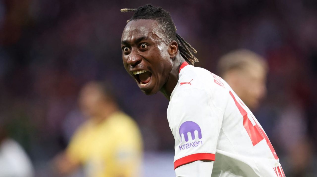 Yan Diomande striker RB Leipzig