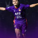 Al Hamra Hehanusa Usai Mencetak Gol untuk Persik Kediri di Laga vs PSBS Biak