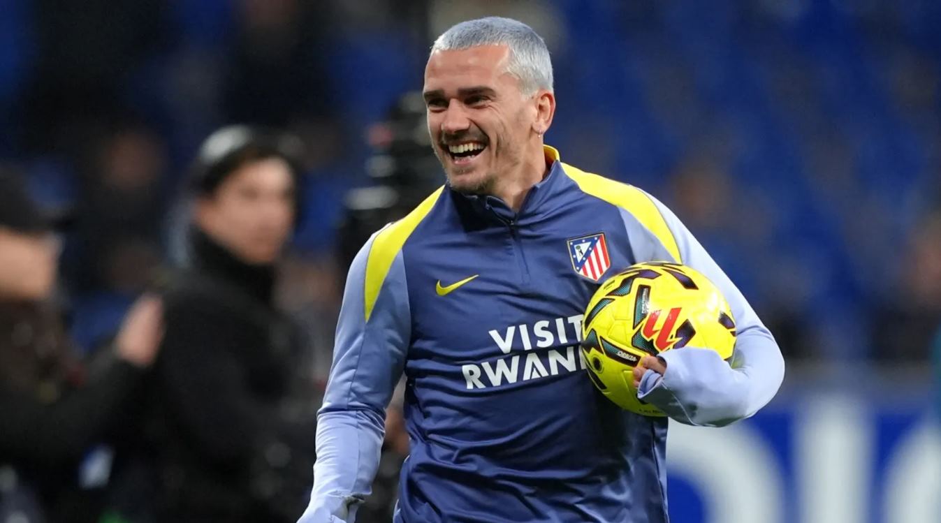 Antoine Griezmann pemain Atletico Madrid