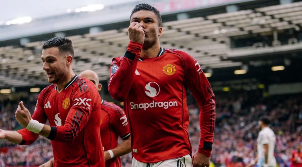 Casemiro pemain Manchester United