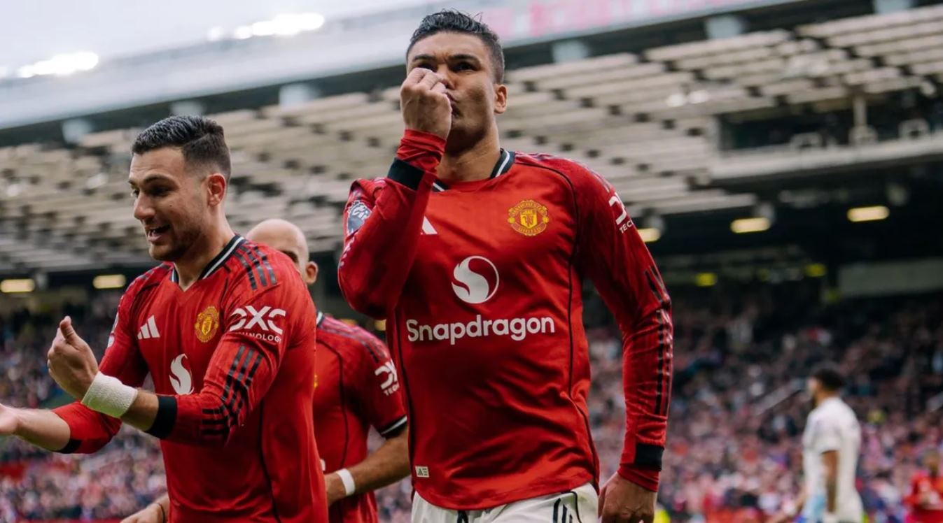 Casemiro pemain Manchester United