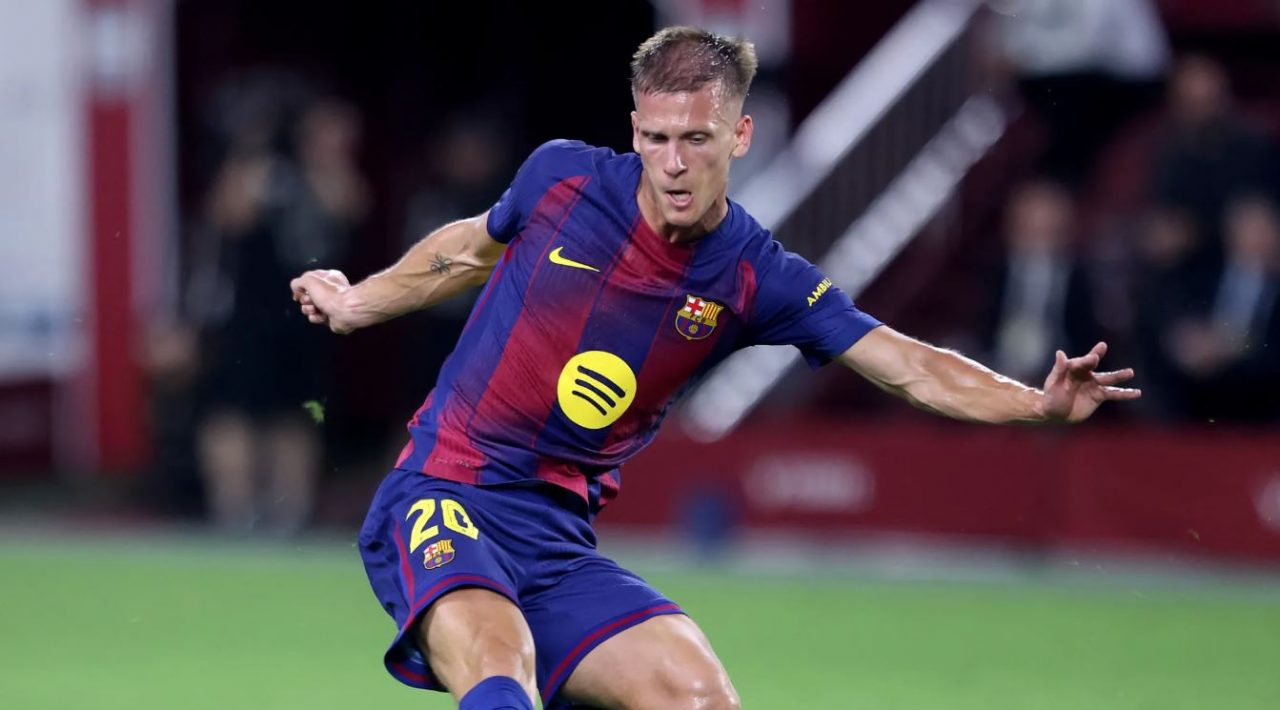 Dani Olmo pemain Barcelona