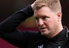 Eddie Howe pelatih Newcastle United
