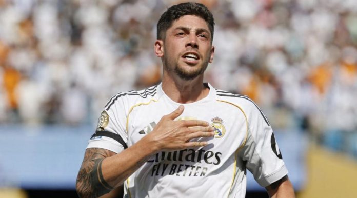 Federico Valverder bintang Real Madrid Federico Valverder bintang Real Madrid