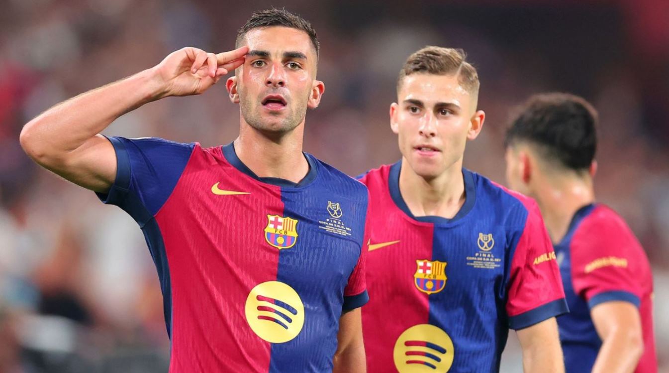 Ferran Torres pemain Barcelona