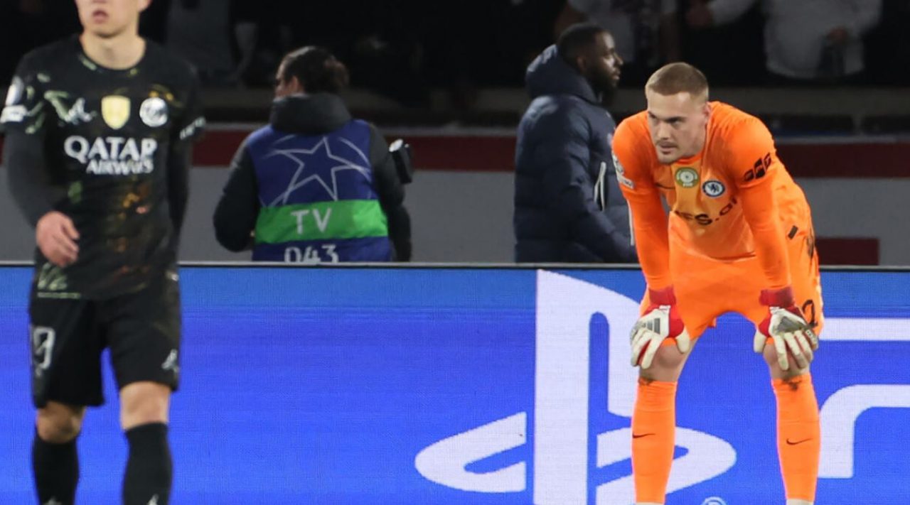 Filip Jorgensen kiper Chelsea