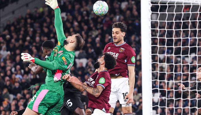 HAsil West Ham United vs Manchester City - Liga Inggris 2026