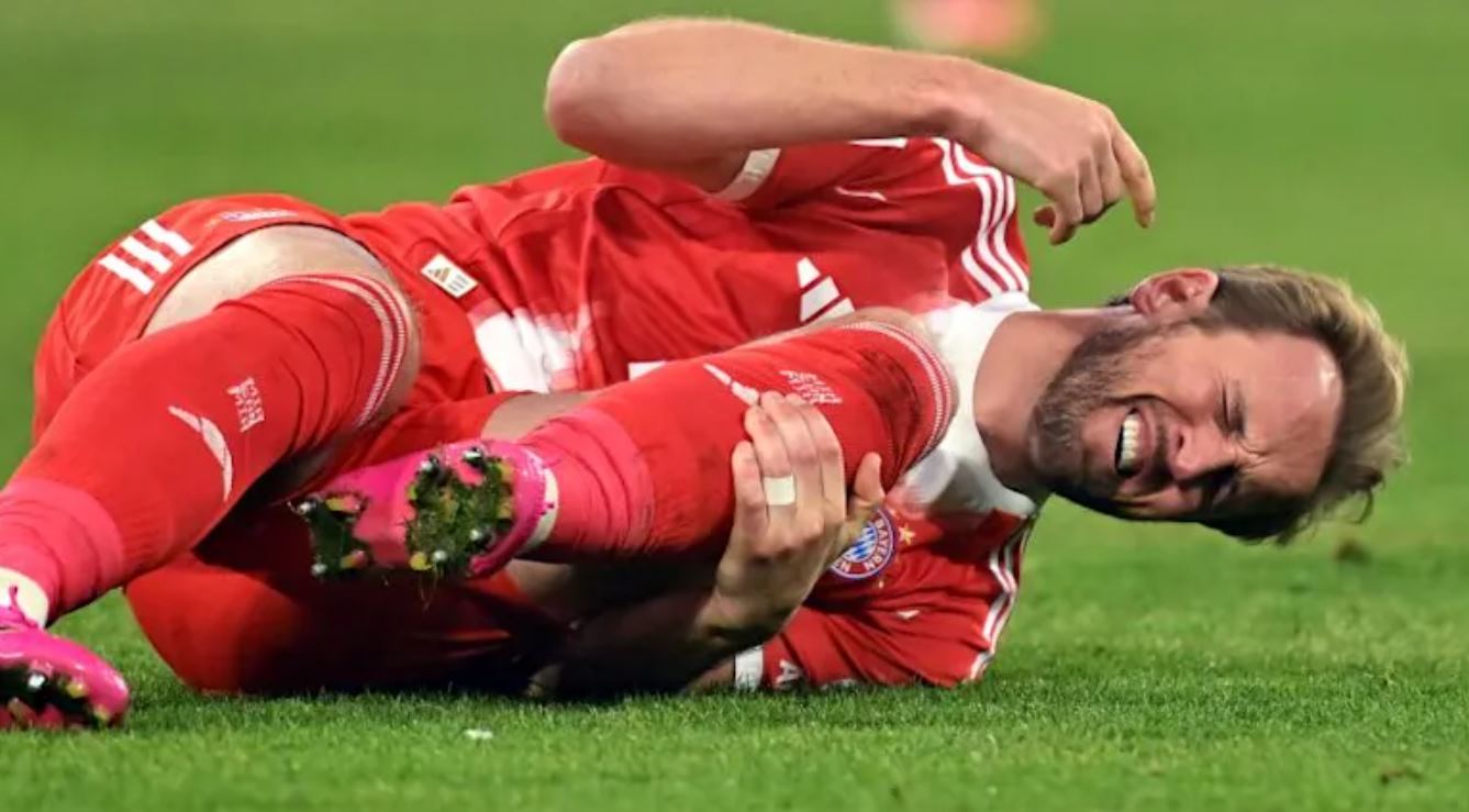 Harry Kane pemain Bayern Munchen cedera