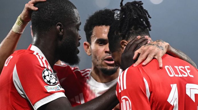 Hasil Atalanta vs Bayern Munchen skor 1-6 di leg pertama 16 besar Liga Champions 2026