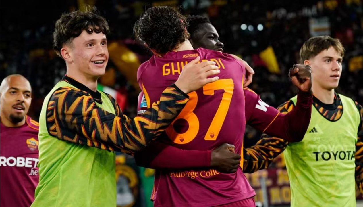 Hasil Liga Italia - AS Roma vs Lecce