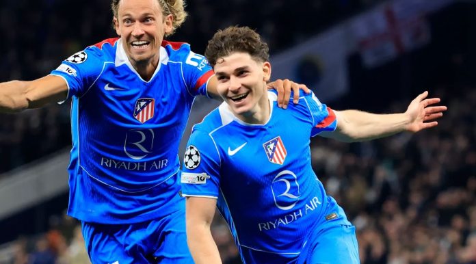 Julian Alvarez bintang Atletico Madrid Julian Alvarez bintang Atletico Madrid