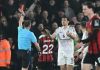 Kartu merah Harry Maguire di laga Bournemouth vs Manchester United