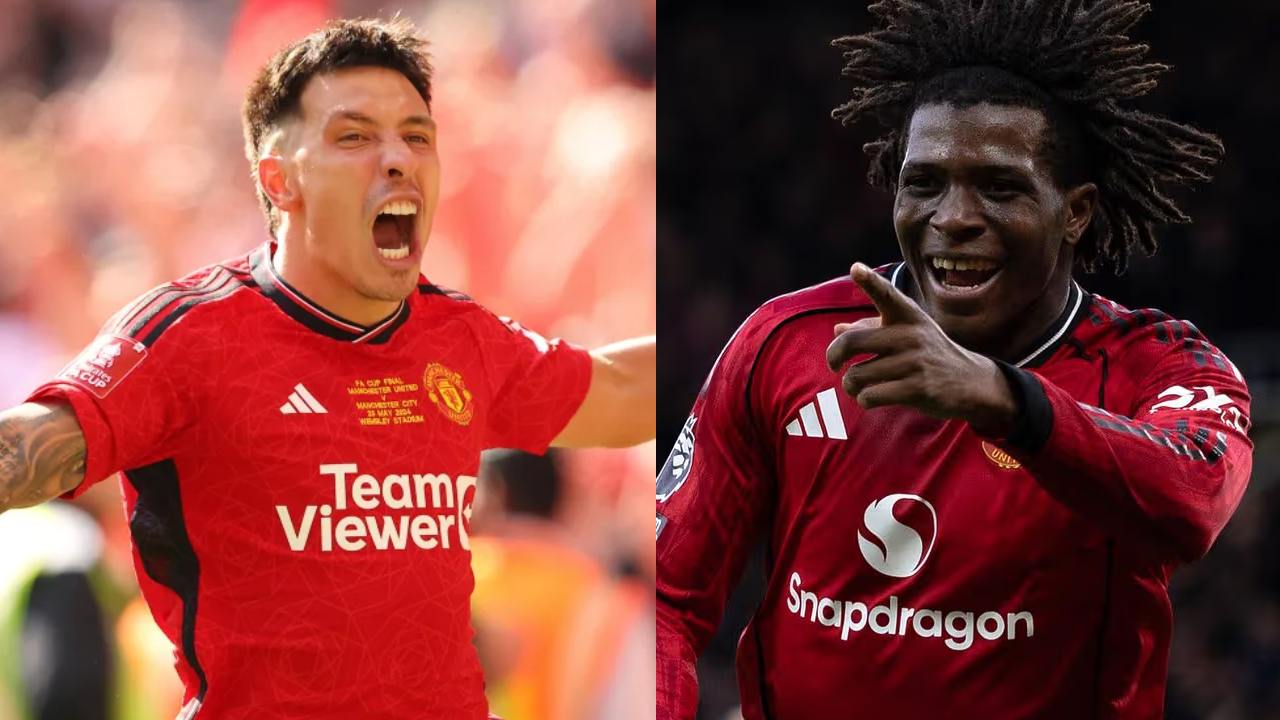 Lisandro Martinez dan Patrick Dorgu