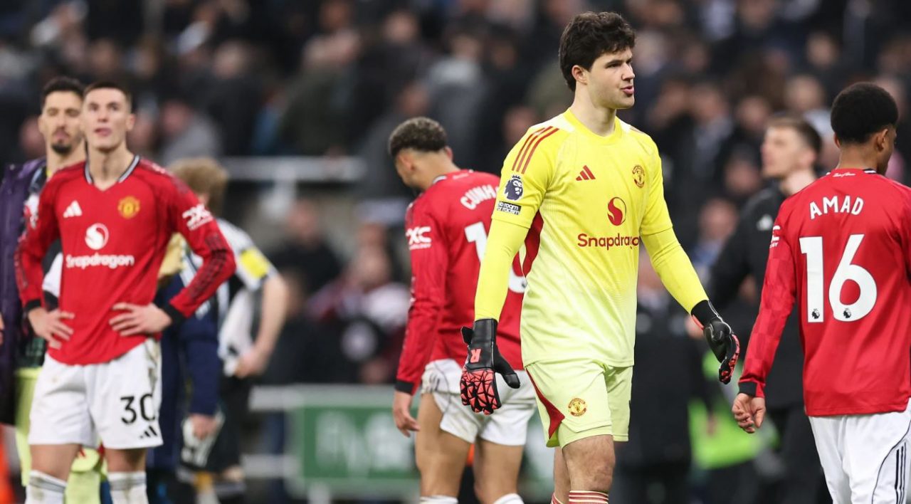 Manchester United saat kalah dari Newcastle United