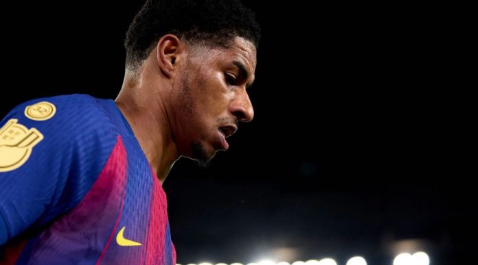 Marcus Rashford pemain Barcelona Marcus Rashford pemain Barcelona