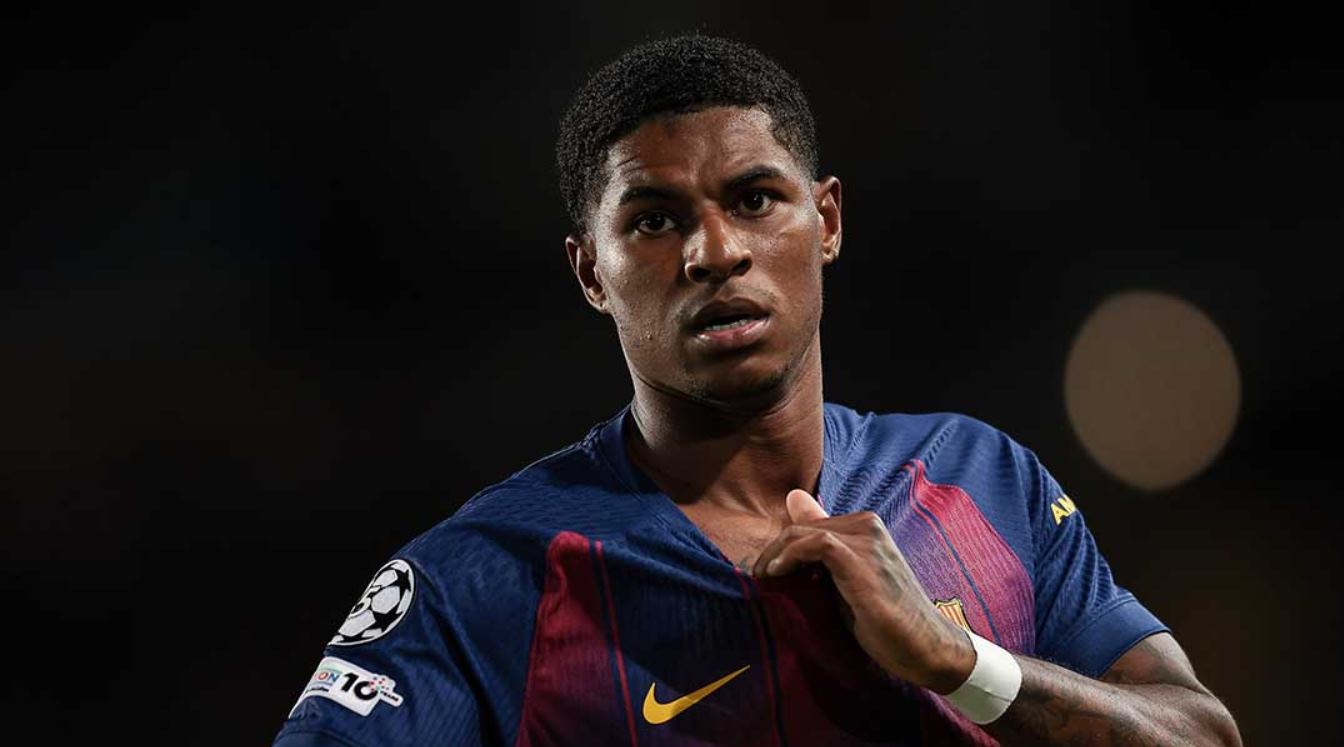 Marcus Rashford pemain Barcelona