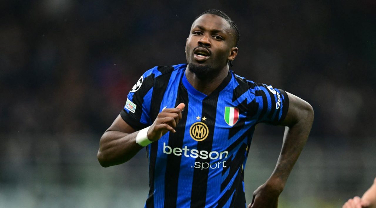 Marcus Thuram pemain Inter Milan