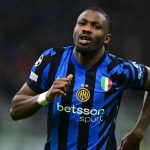 Marcus Thuram pemain Inter Milan